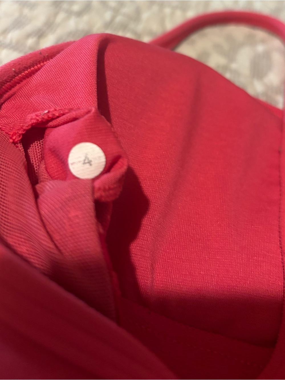 Lululemon Razorback Tank w/pads 4 - Picture 2 of 3